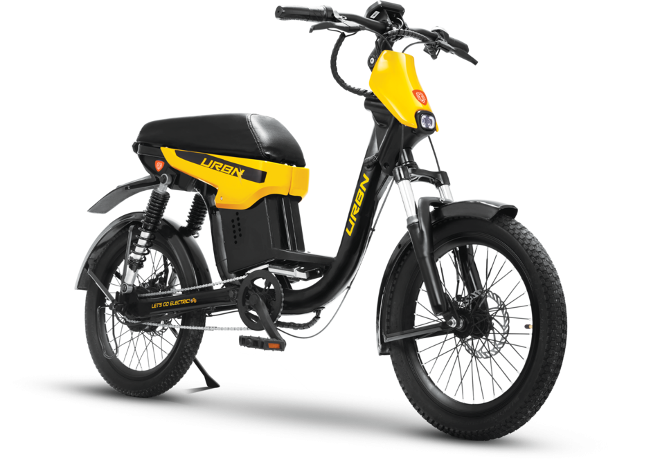 URBN e-moped (mustard yellow)