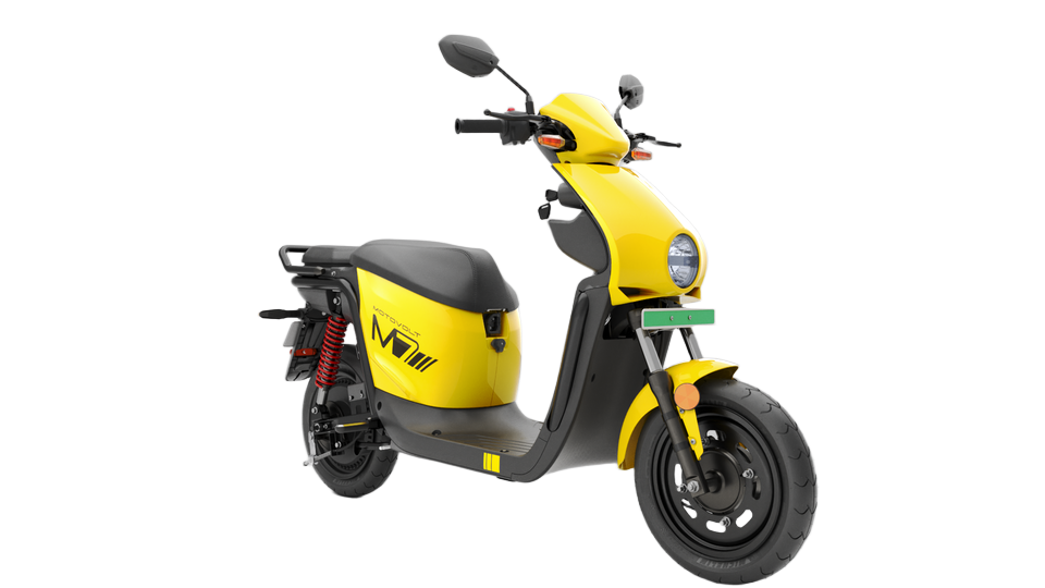 M7 electric scooter (yellow)