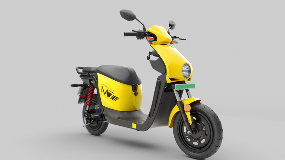 Electric scooter model